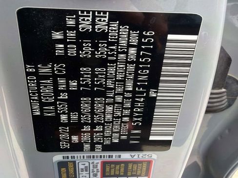 Used 2022 Kia Sorento EX FWD image 33