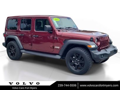 Used 2021 Jeep Wrangler Unlimited Sport w/ Sun And Sound Package