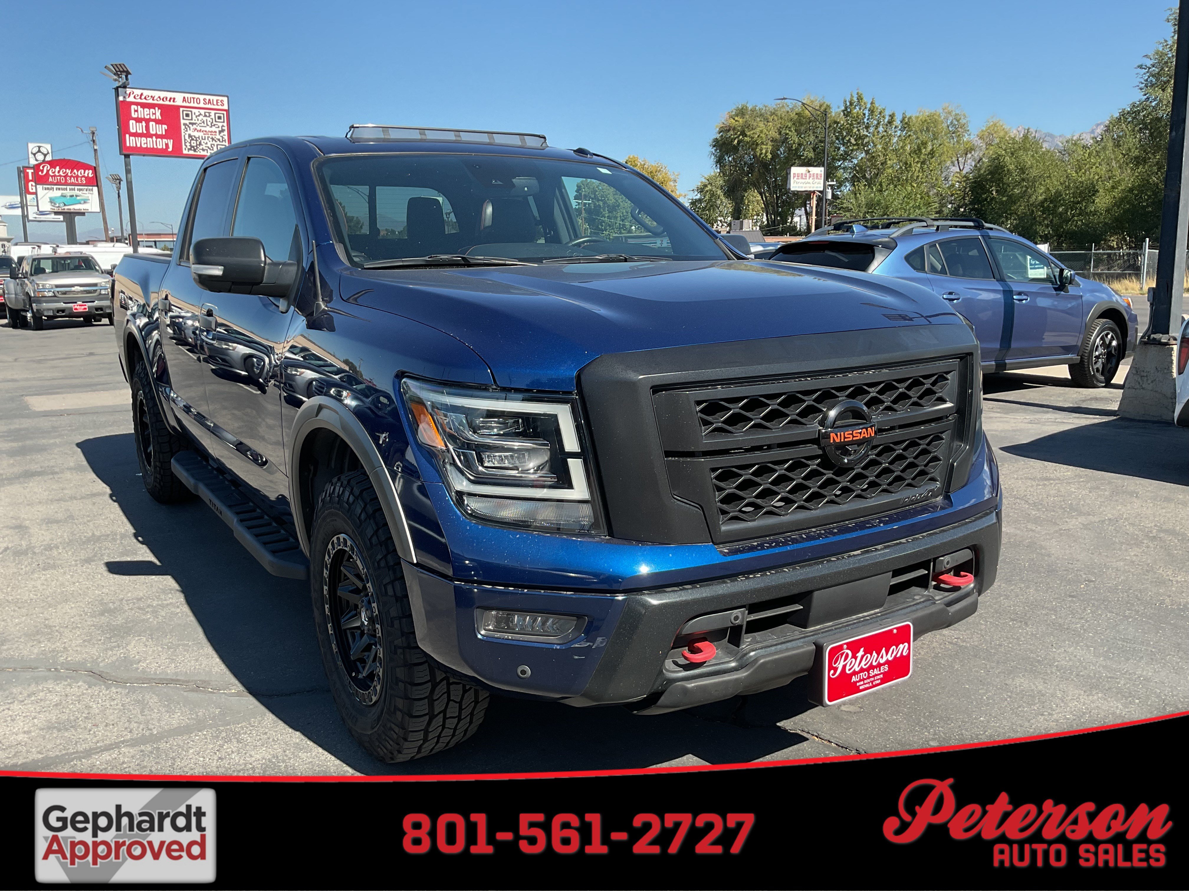Used 2021 Nissan Titan PRO-4X w/ Pro-4x Convenience Package AWD/4WD image 1