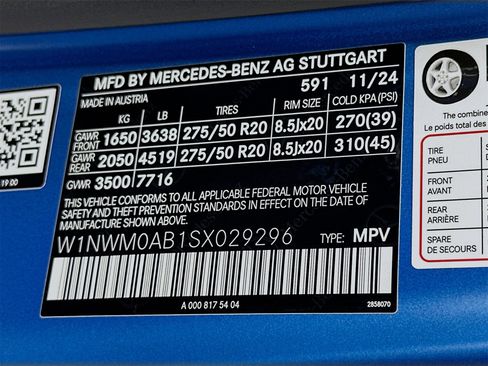 Certified 2025 Mercedes-Benz G 580 w/ EQ Technology image 35