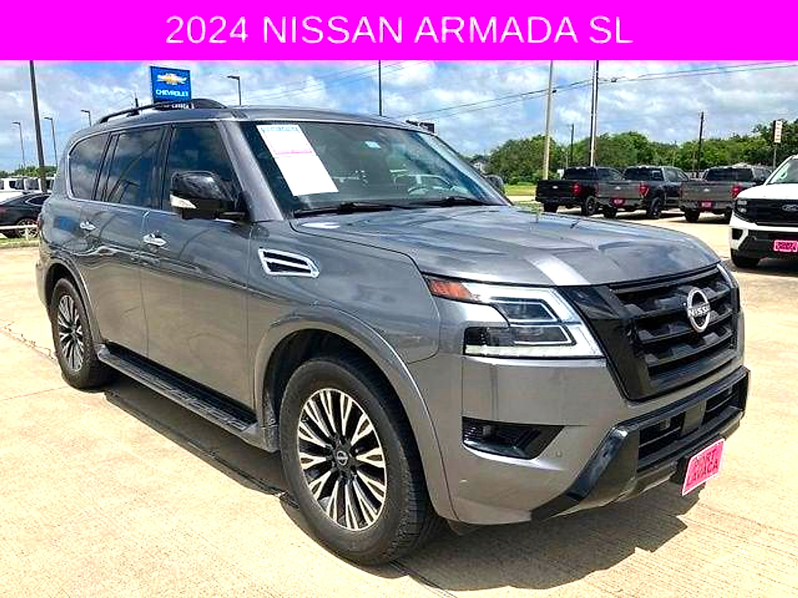 Used 2024 Nissan Armada SL w/ Midnight Edition Package RWD image 9