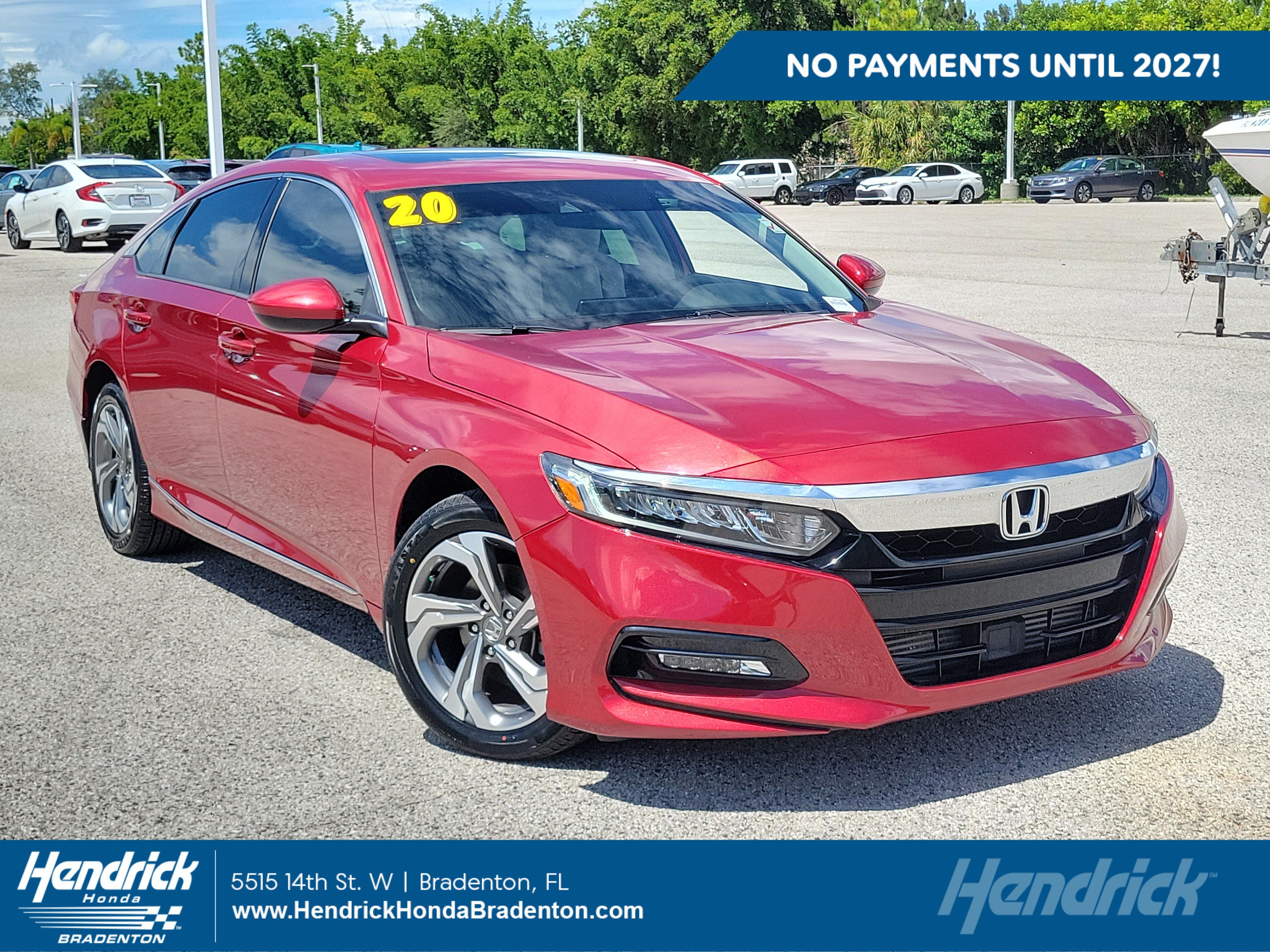 Certified 2020 Honda Accord EX image 1