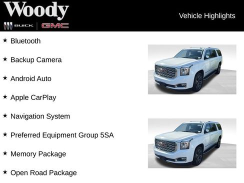 Used 2020 GMC Yukon XL Denali w/ Open Road Package AWD/4WD image 3