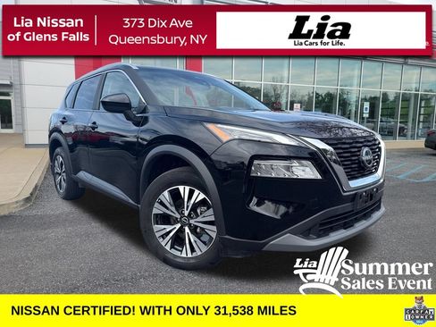 Certified 2023 Nissan Rogue SV w/ SV Premium B Package AWD/4WD image 1
