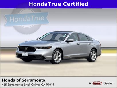 Certified 2023 Honda Accord LX
