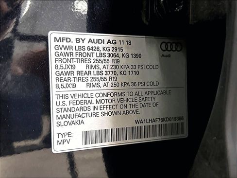 Used 2019 Audi Q7 2.0T Premium Plus w/ Premium Plus Package AWD/4WD image 34