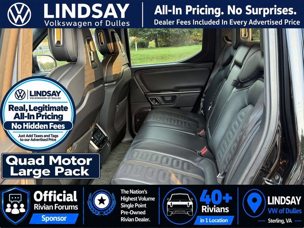 Used 2023 Rivian R1T Adventure Quad AWD/4WD image 17