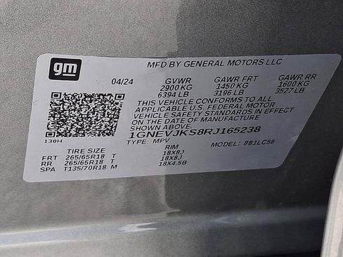 Used 2024 Chevrolet Traverse Z71 image 32