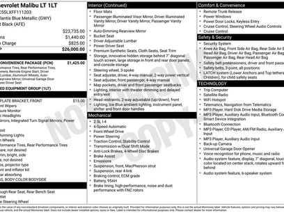 Used 2015 Chevrolet Malibu LT w/ Power Convenience Package