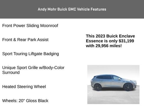 Used 2023 Buick Enclave Essence w/ Experience Buick Package FWD image 15