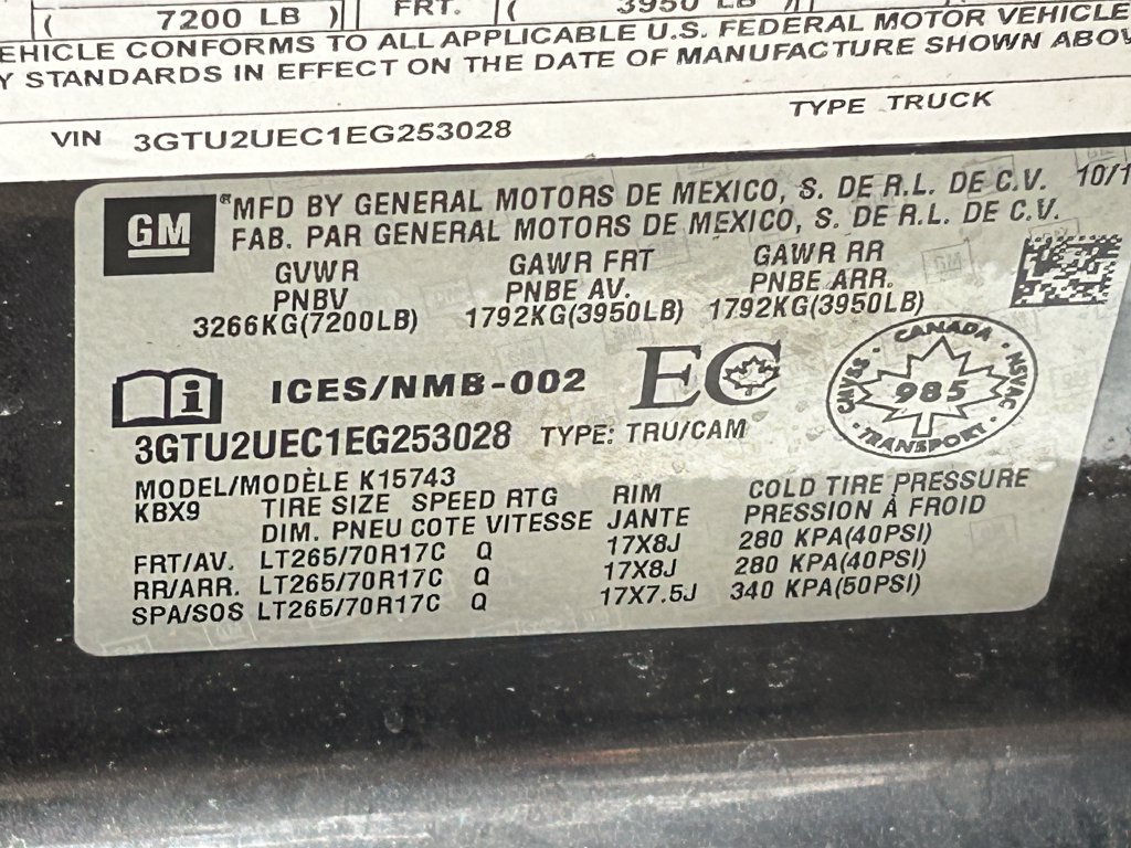 Used 2014 GMC Sierra 1500 SLE AWD/4WD image 35