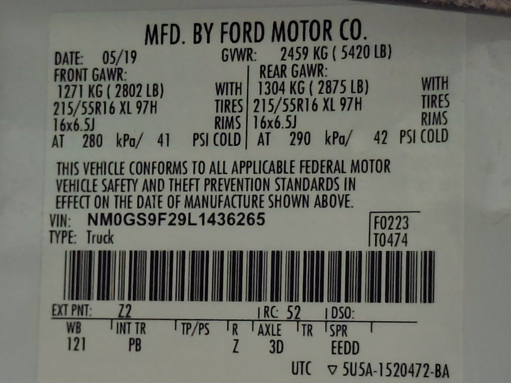 Used 2020 Ford Transit Connect XLT FWD image 48