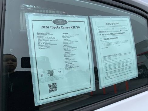 Certified 2024 Toyota Camry XSE w/ Navigation Package image 38