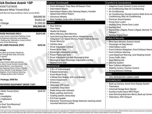 New 2026 Buick Enclave Avenir w/ Super Cruise Package image 28