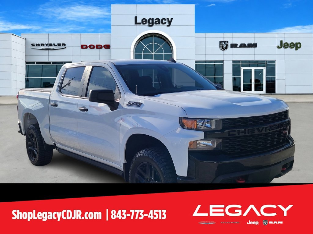 Used 2022 Chevrolet Silverado 1500 Custom Trail Boss w/ Safety Confidence Package AWD/4WD image 1