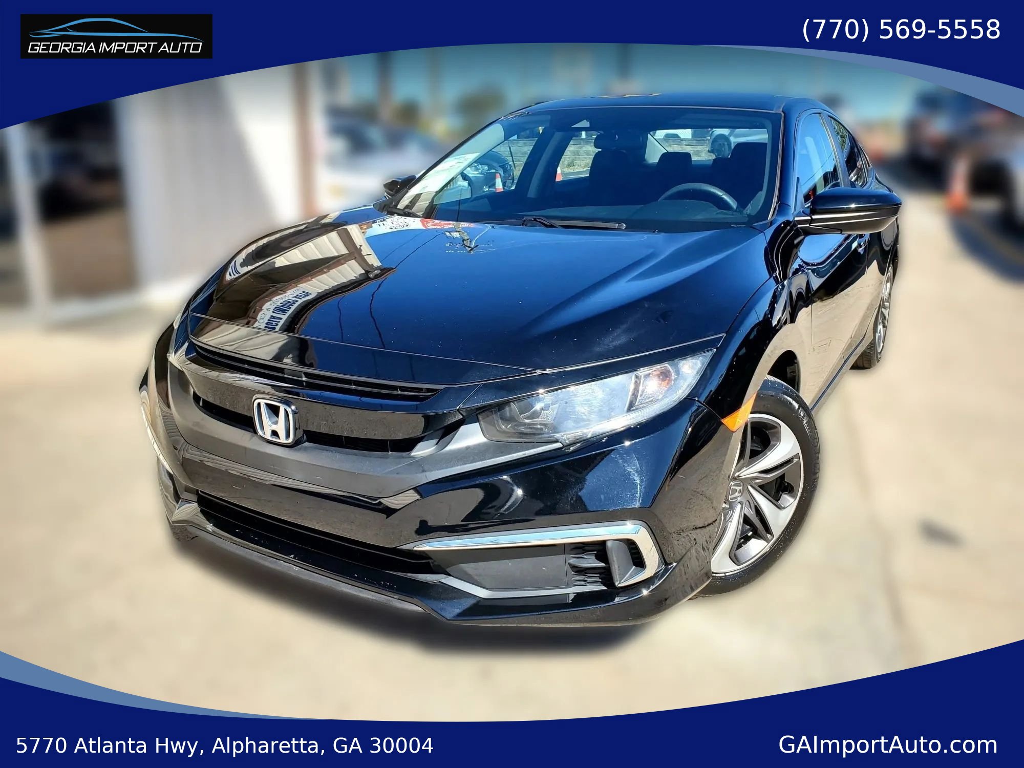 Used 2020 Honda Civic LX image 1