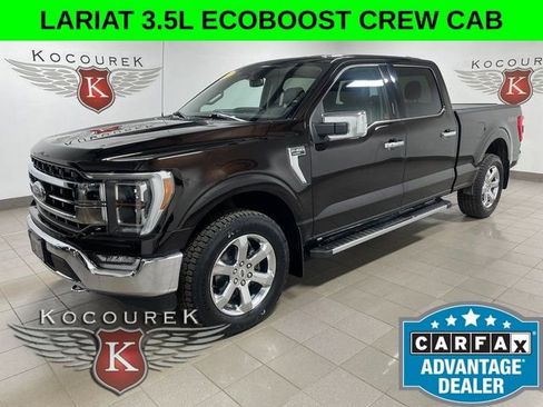 Used 2021 Ford F150 Lariat w/ Equipment Group 502A High AWD/4WD image 3