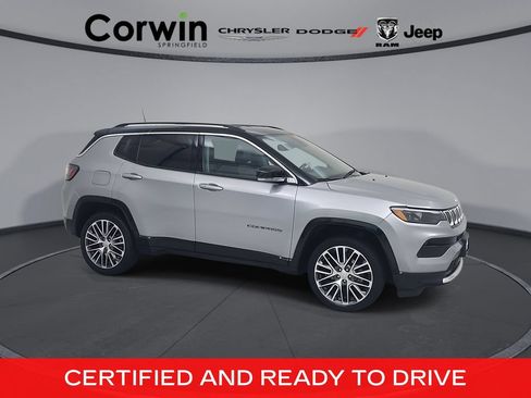 Used 2022 Jeep Compass Limited w/ Elite Group AWD/4WD image 1