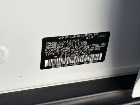 Used 2022 Subaru WRX Limited AWD/4WD image 26