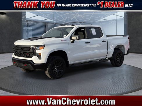 Certified 2025 Chevrolet Silverado 1500 Custom Trail Boss AWD/4WD image 1