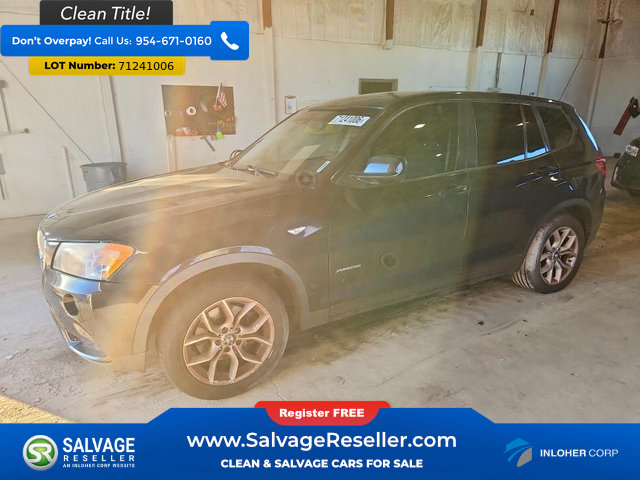 Used 2013 BMW X3 xDrive28i AWD/4WD image 1