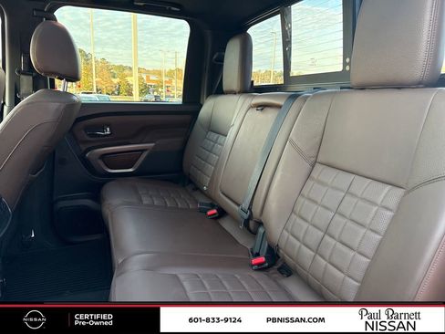 Certified 2021 Nissan Titan Platinum Reserve w/ Moonroof Package image 21