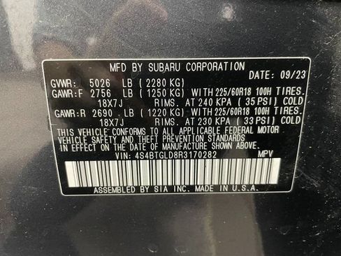 Used 2024 Subaru Outback Onyx Edition XT AWD/4WD image 28
