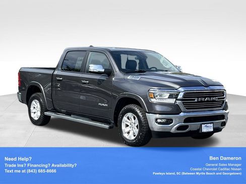 Used 2019 RAM 1500 Laramie AWD/4WD image 3