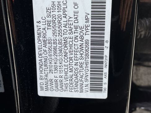 Certified 2025 Honda Pilot Black Edition image 22