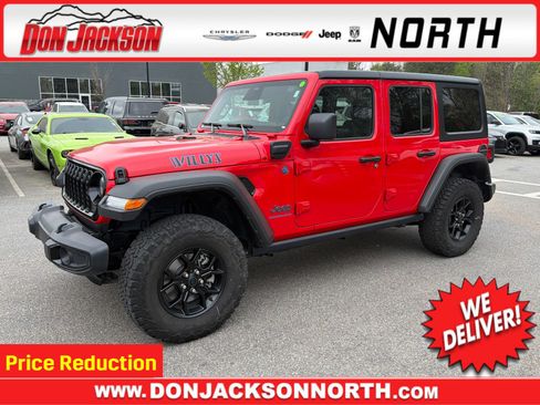 Used 2025 Jeep Wrangler Willys AWD/4WD image 1