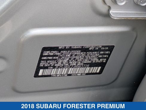 Used 2018 Subaru Forester 2.5i Premium image 37