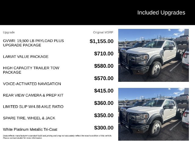 Used 2018 Ford F550 4x4 Crew Cab Super Duty image 5