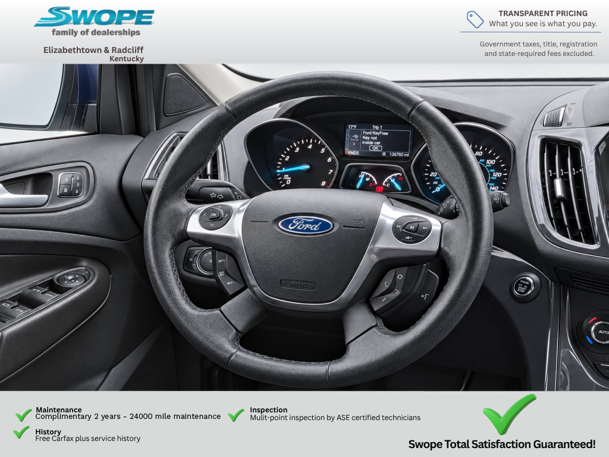 Used 2014 Ford Escape Titanium w/ Equipment Group 401A AWD/4WD image 19