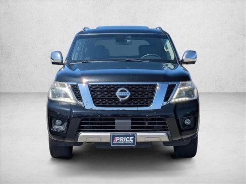 Used 2017 Nissan Armada Platinum w/ Captain Seat Package image 2
