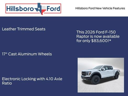 New 2026 Ford F150 Raptor AWD/4WD image 15