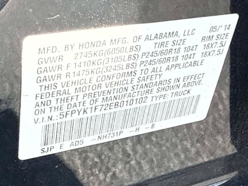 Used 2014 Honda Ridgeline Sport image 20