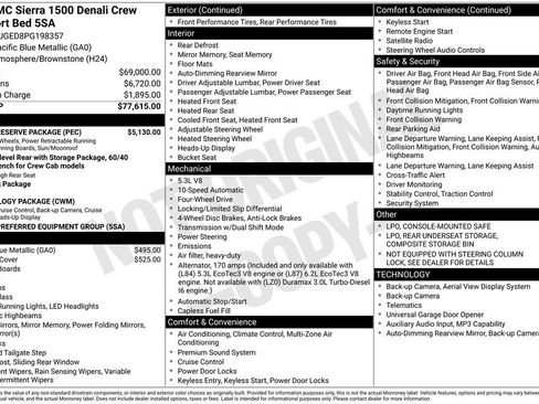 Certified 2023 GMC Sierra 1500 Denali w/ Denali Reserve Package AWD/4WD image 37