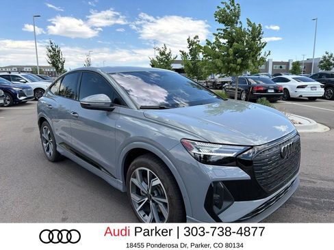 Used 2024 Audi Q4 e-tron Prestige w/ Black Optic Plus Package AWD/4WD image 2