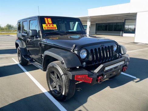 Used 2018 Jeep Wrangler Unlimited Sport S AWD/4WD image 1