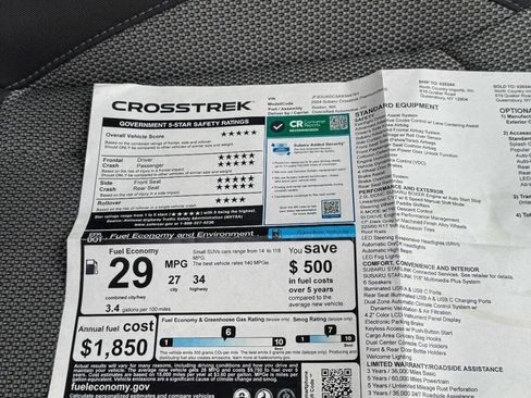 Used 2024 Subaru Crosstrek 2.0i Premium w/ Popular Package #3 image 29