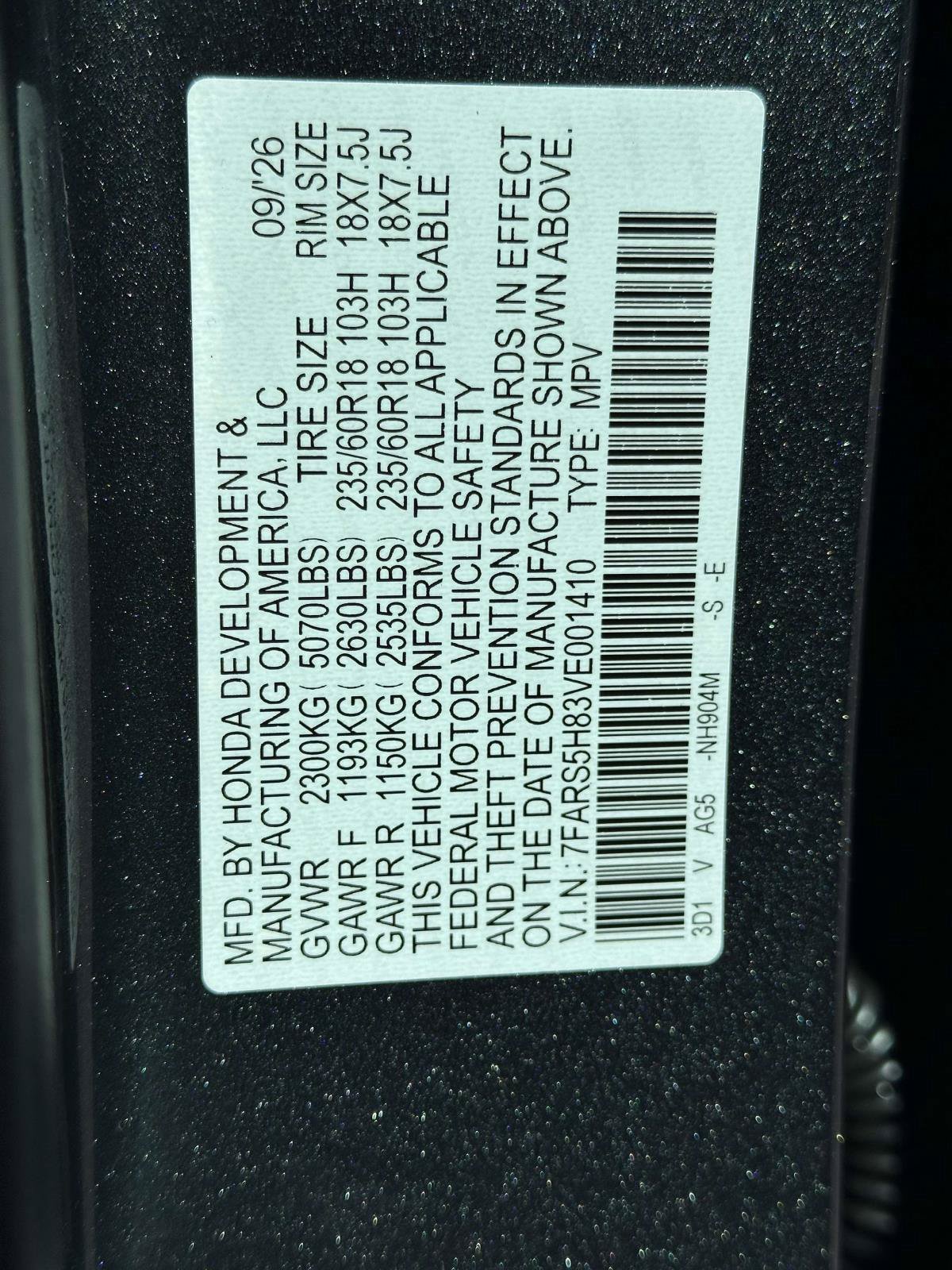 New 2027 Honda CR-V Sport-L image 29