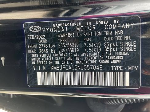 Used 2022 Hyundai Tucson SEL AWD/4WD image 31