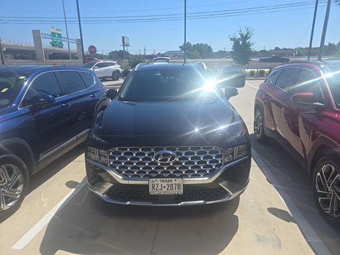 Used 2021 Hyundai Santa Fe SEL Premium w/ Cargo Package AWD/4WD image 2