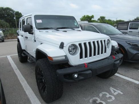 Used 2020 Jeep Wrangler Unlimited Sahara AWD/4WD image 1