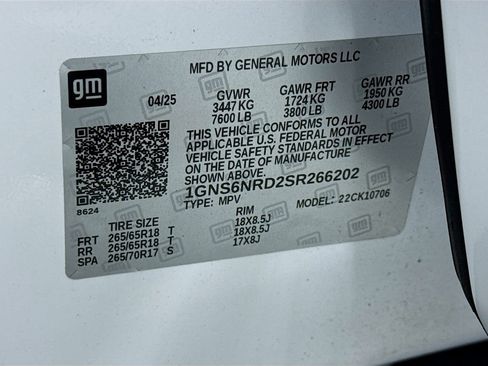 Used 2025 Chevrolet Tahoe LT AWD/4WD image 33