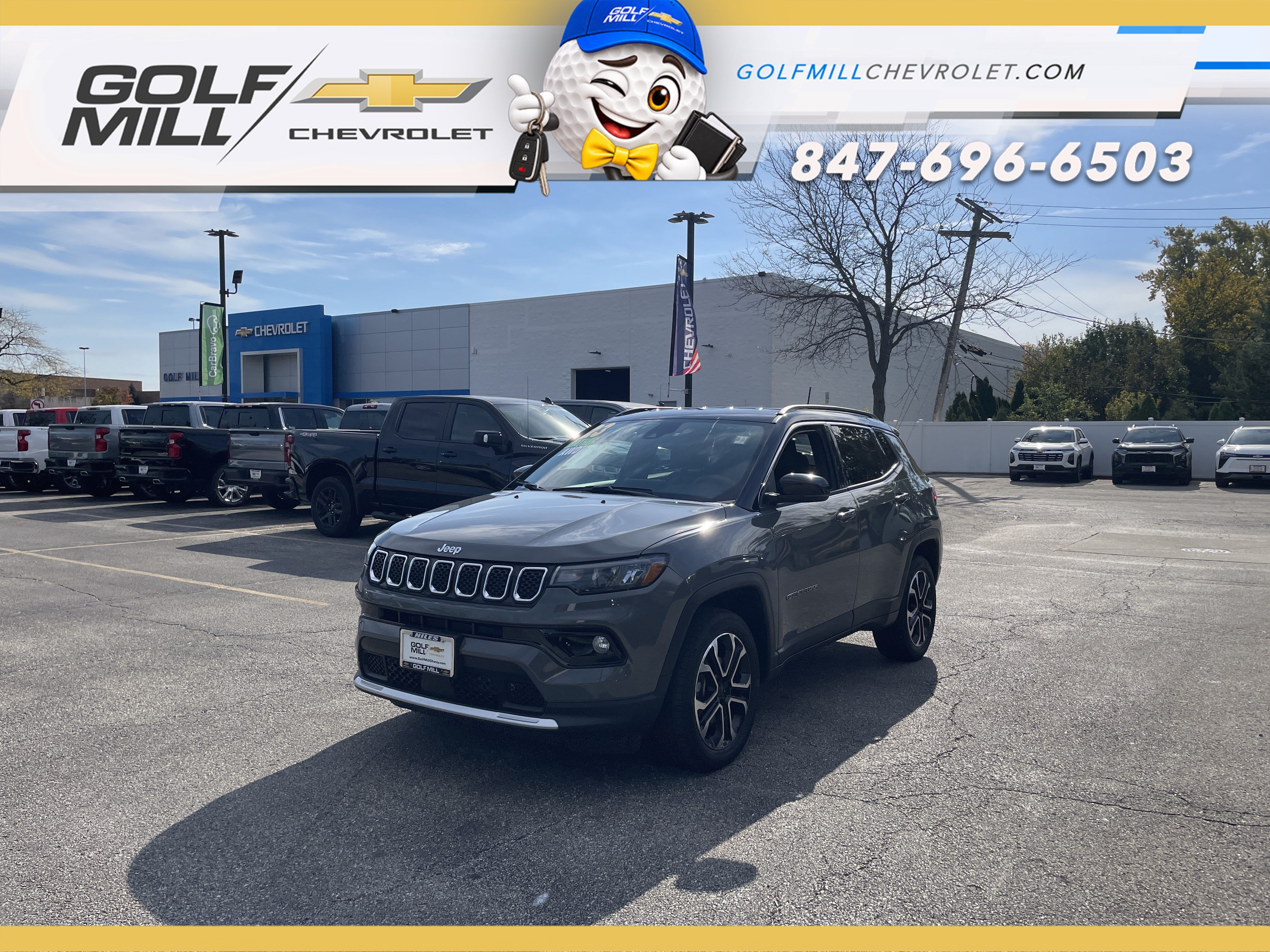 Used 2023 Jeep Compass Limited AWD/4WD image 1