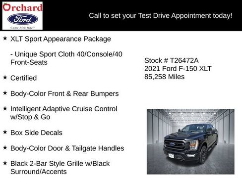 Certified 2021 Ford F150 XLT w/ Equipment Group 302A High AWD/4WD image 19