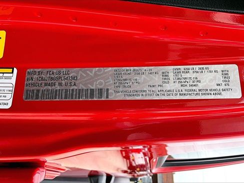 Used 2023 Jeep Gladiator Rubicon w/ LED Lighting Group AWD/4WD image 21