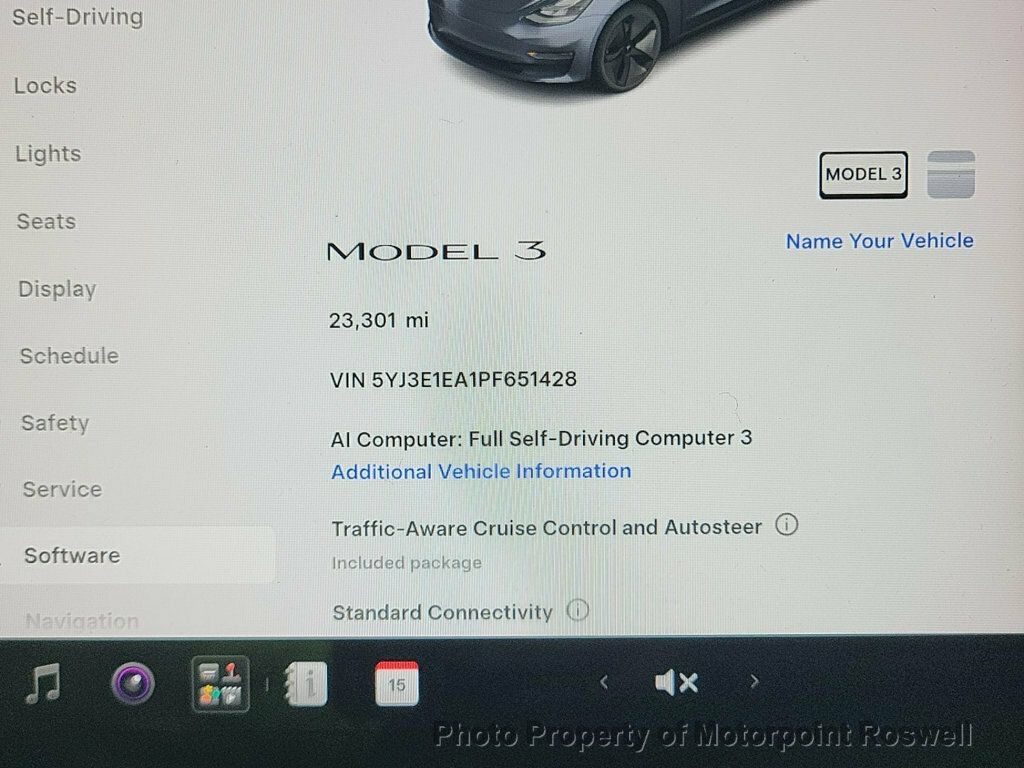 Used 2023 Tesla Model 3 Standard Range RWD image 3