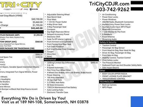 Used 2021 RAM 1500 Tradesman w/ Chrome Plus Package image 5